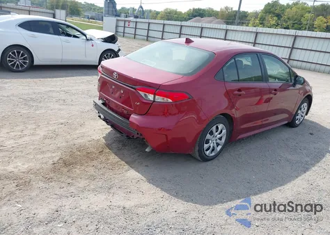 2022 Toyota Corolla Le z USA, uszkodzony, nr VIN JTDEPMAE0NJ213616